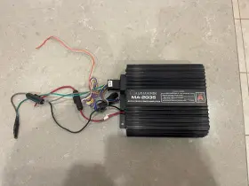 Ma-2035 Alphasonik Car Stereo Power Amplifier Mosfet Series Used Amp 1980 S
