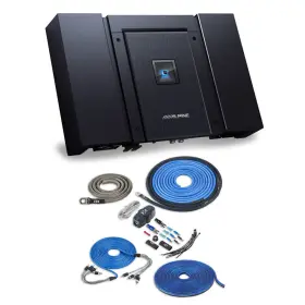Hda-f60 Alpine 600w Rms 4-channel Car Amplifier With Amp Kit