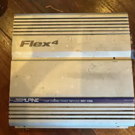 Mrp-f256 Alpine Mrp-256 Vintage Flex4 4channel Bridgeable Power Amplifier