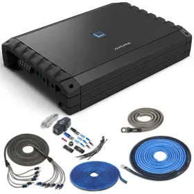 S2-a55v Alpine Xkit46 540w Rms 5-channel Car Amplifier With Amp Kit