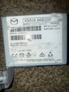 Amp 66b20f 2024-2025 Mazda Cx90 Audio Sound System Isb Amplifier Module Kmv666b20 Oem