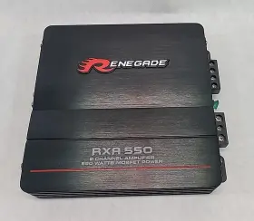 81001160701163 Amp Renegade Rxa550 2-channel Amplifier 550 Watts Mosfet Power