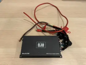 Ra-754d Amp Blam Relax Ra754d Four Channel Ultra Compact 50w 4 4ohm 75w 2ohm