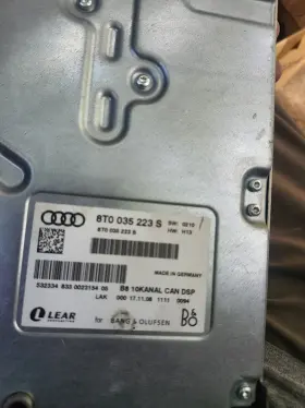 8t0-035-223-ag Audi 8t0 035 223 Ag A4 2008-2012 Audio Sound Booster System Amplifier Oem Jdm