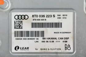 8t0035223j Audi Audio Equipment Radio Sedan Amplifier Trunk Mounted Fits 09 A4 200229