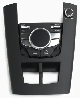 8v0-919-614-k Audi Oem Console Bezel With Mmi Control Unit For A3 S3