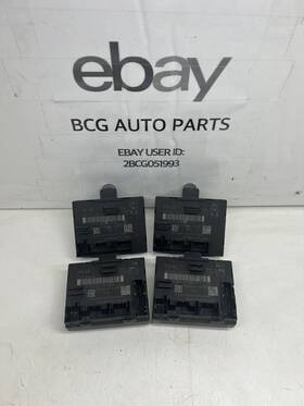Audi A3 S3 5q0959392 2015 2016 2017 2018 Genuine Door Control Module Complete Set Of 4 Oem