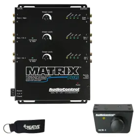 Acr-1 Audiocontrol Matrix-plus Matrix Plus 6-ch Line Driver With Level Control And Dash Remote