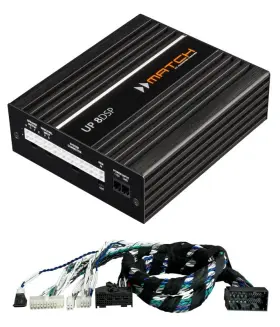 1.7ram Audiotec-fischer Match Up 8dsp 8-ch Amp And 9-ch Dsp Pp-bmw Umb.1 Mounting Brackets