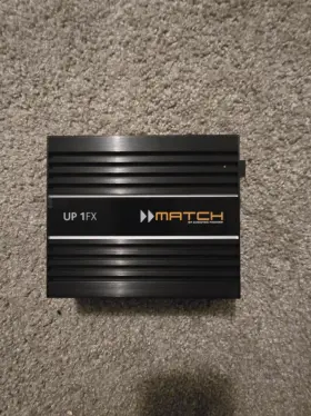 Up-1fx Audiotec-fischer Match Up 1fx 1-ch 1000w Rms 1-ohm Monoblock Sub Amp Mini Micro Helix