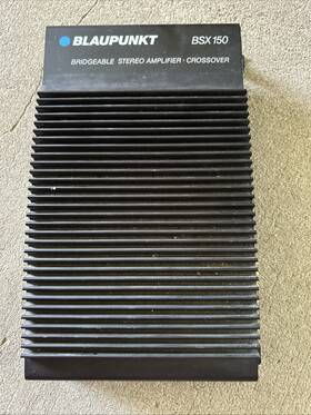 Blaupunkt Bsx150 Used Bsx 150 Bridgeable Stereo Amplifier. Works