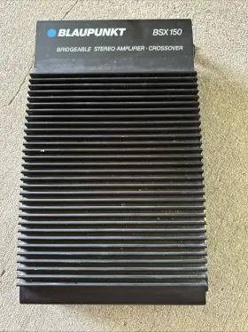Bsx150 Blaupunkt Used Bsx 150 Bridgeable Stereo Amplifier. Works