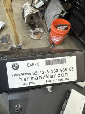 Bmw 06920594 1998-2006 E46 Audio Stereo Amplifier Hifi Harman Kardon Used