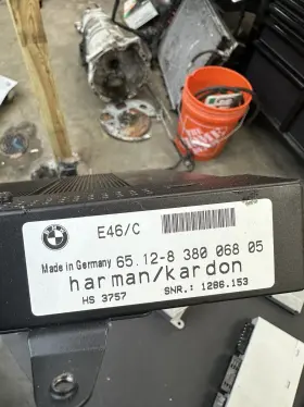 06920594 Bmw 1998-2006 E46 Audio Stereo Amplifier Hifi Harman Kardon Used