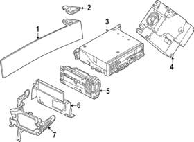 Bmw 65-12-5-a83-c47 Genuine 2022-2024 - Radio Amplifier