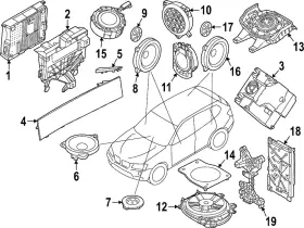 65-12-5-a83-c48 Bmw Genuine Amplifier