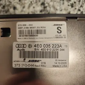 4e0035223a Bose 373009044 Audi A8 S8 D3 Sound Amplifier -