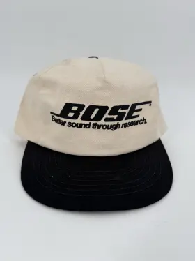 41425 Bose Vintage Sound System Hat Snapback 80s Usa Made Deadstock