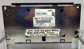 Bose 4166m Oem Amplifier 4e0 035 223b For Audi A6 / A8 D3 Factory Amp Made In Usa