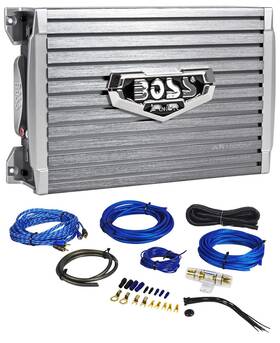 Boss Ar1500m Rwk81 Armor Ar1500m 1500 Watt Mono Compact Size Amplifier Bass Remote Amp Kit