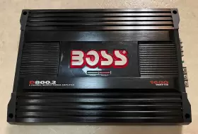 D800.2 Boss D800-2 1600 Watts 2-channel Mosfet Power Amplifier Diablo Amp Untested