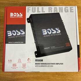 Boss Top419-i38 Audio Systems R1100m Monoblock Car Amplifier Mosfet Power Supply