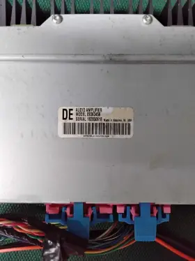182850618 Cadillac 09363456 1999 Deville Audio Amplifier Model Serial With Plug 709760
