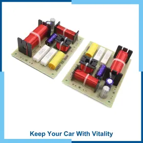 Carpopart 766549725216 Universal Pack 2 180w 3 Way Audio Speaker Frequency Divider Aplifier Crossover