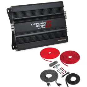 Cvp1600.4d Cerwin-vega Cvp16004d Bak44 380w Rms Class-ab 4-channel Amplifier With Amp Kit