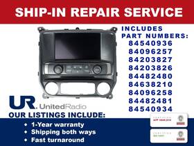 Chevrolet 84540936 Repair Service Display/control Panel For 2016-2019 Gmc Sierra/chevy Silverado