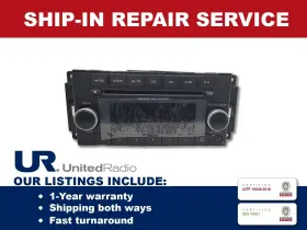 5091301ac Chrysler Repair Service On 2014-2015 Dodge Ram Am/fm/cd Radio