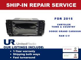 Chrysler 68245851ab Repair Service For 2015 Dodge Ram Multimedia Oem Radio