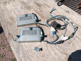 286-4987-00 Clarion Two 1985 Mazda Rx7 Rx-7 Fb Stereo Amplifiers Model No Et-30ic Untested
