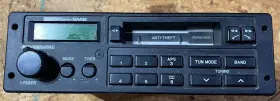 286-7120-01 Clarion Radio And Cassette Tape Player. Fits Saab 900 9000. 1989 To 1991