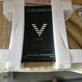 Gpv800.2 Crunch New 2 Channel 800 Watt Amp A/b Class Car Audio Stereo Amplifier