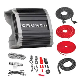 Pz2-1530.2d Crunch 1500w Rms Monoblock Amplifier With Amp Kit