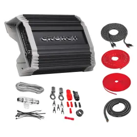 Pz2-2030.2d Crunch 1000w Rms Monoblock Amplifier With Amp Kit