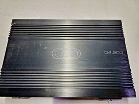 Dd Audio D4.200 D Series 4 Channel Amplifier 4ch Amp 2200w Rms