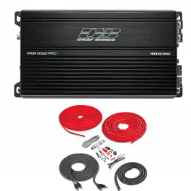 Atom9002 Deaf Bonce Bak42 Apocalypse Atom 900.2 Class D 2-channel Car Amplifier With Amp Kit