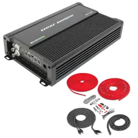 Mfa11500 Deaf Bonce Bak42 Mfa 1.1500 Class D Monoblock Subwoofer Amplifier With Amp Kit