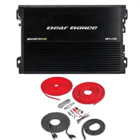 Mfa4180 Deaf Bonce Bak44 Mfa 4.180 Machete Series Class D 4-channel Amplifier With Amp Kit