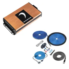 Micro1v2 Diamond Audio Xkit82 500w Rms Class-d Monoblock Amplifier With Amp Kit