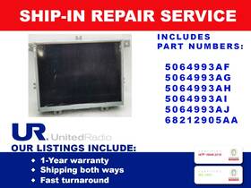 Dodge 5064993af Repair Service Am/fm Touchscreen Display 2011-2020 Journey 5064993ai