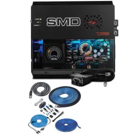 Smd-2000.1d Ds18 Smd20001d Xkit02 Class D Smd Series Monoblock Car Amplifier With Amp Kit
