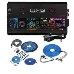 Smd-2800.5 Ds18 Smd28005 Xkit06 Class Ab/d Smd Series 5 Channel Car Amplifier With Amp Kit
