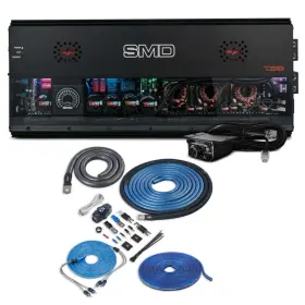 Smd-8500.1d Ds18 Smd85001d Xkit02 Class D Smd Series Monoblock Car Amplifier With Amp Kit