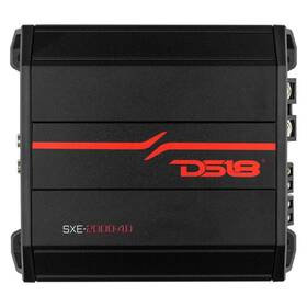 Ds18 Sxe-2000.4d/bk 4-channel Sxe Amplifier Class Fits D 2x 320/4ohm Bridge 4 X 160/2ohm
