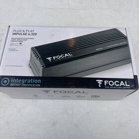 Focal Impulse4.320 Impulse Amplifier 4.320 - Compact 4 X 55 Watts Rms Class D Amp
