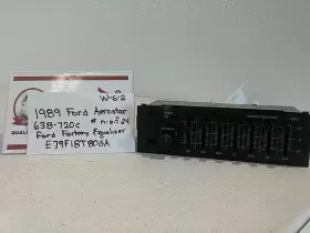 E78f18t80ga Ford Aerostar Used Vintage 1989 Aerostar/factory Equalizer