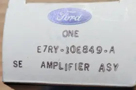 E7ry-10e849-a Ford Low Fuel Amplifier Genuine Oem